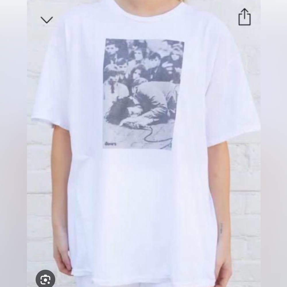Brandy Melville The Doors T Shirt Oversized